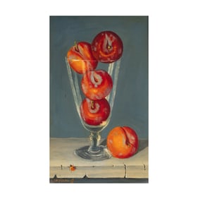 Sondra Lipton, 20th/21st Century, Still Life With Fruit