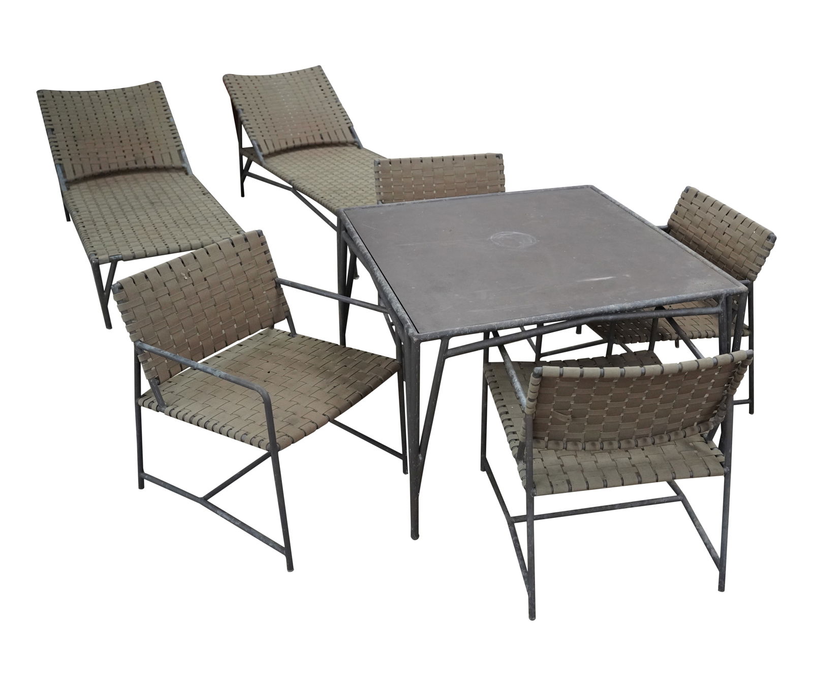A Brown-Jordan Metal Patio Furniture Set (1 of 17)