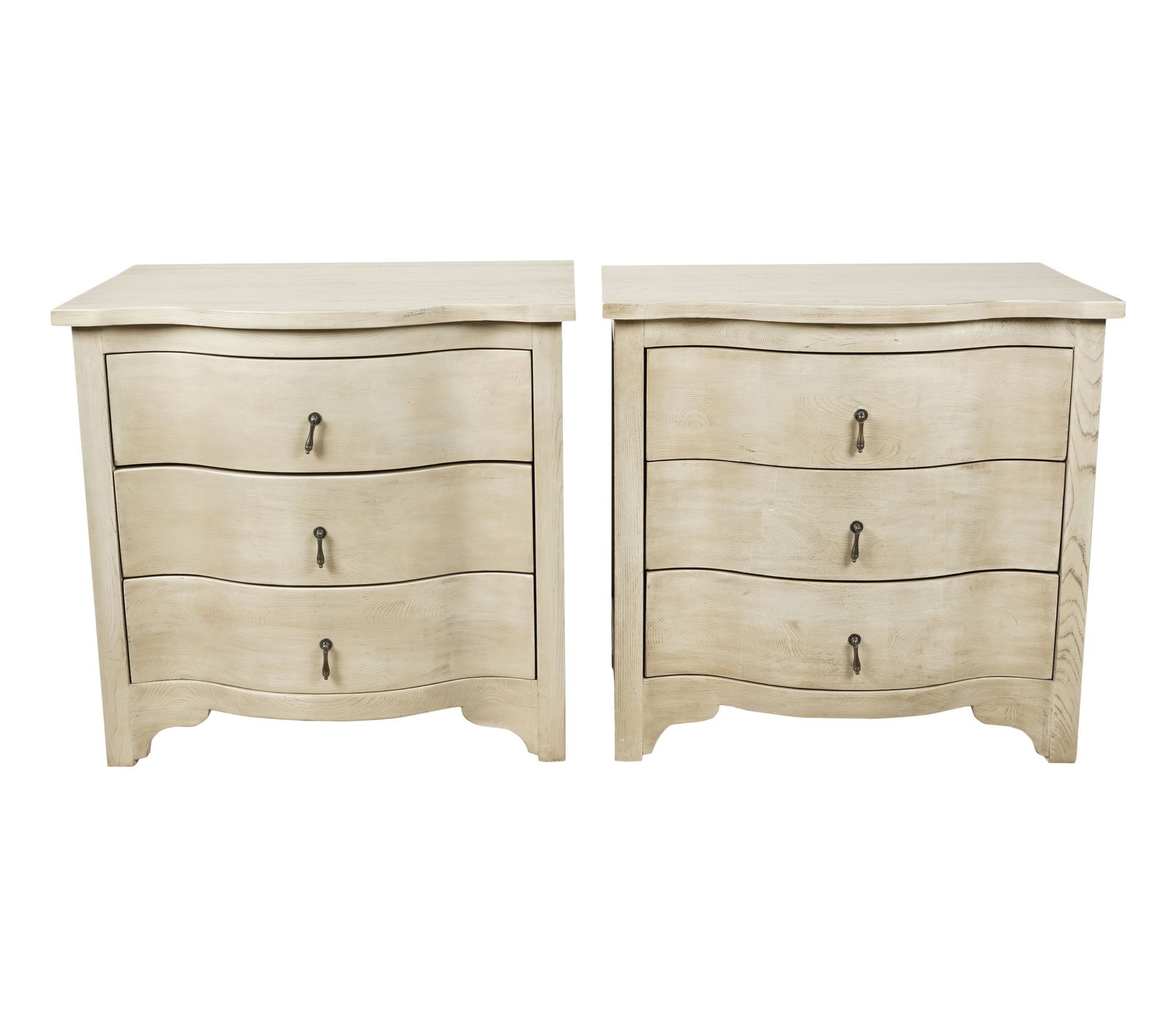 A Pair of Three-Drawer Nightstands (1 of 13)