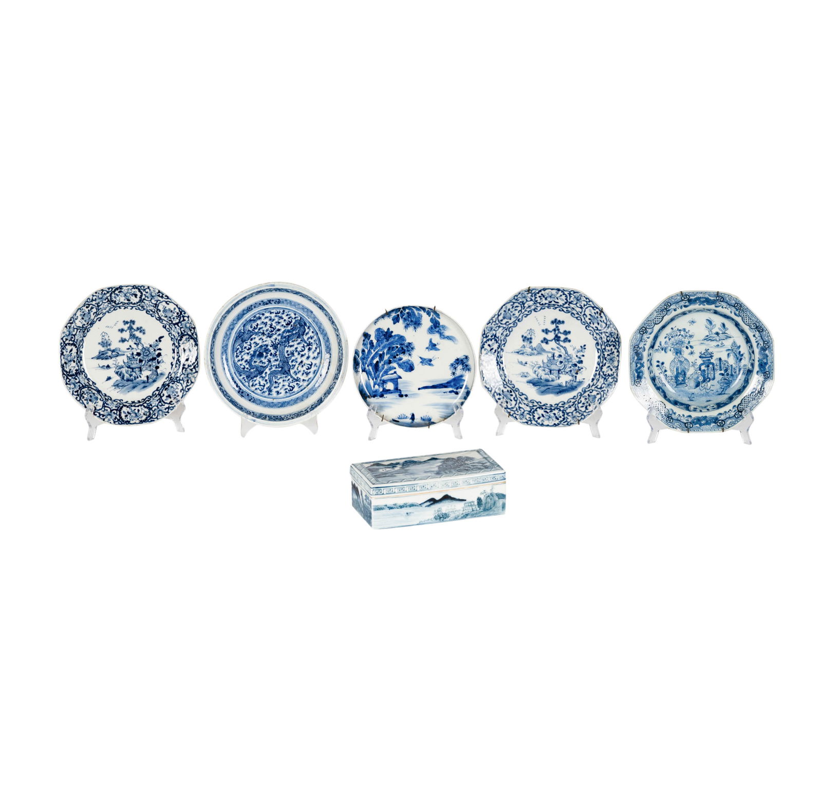 A Group of Chinese Blue and White Ceramics (1 of 20)