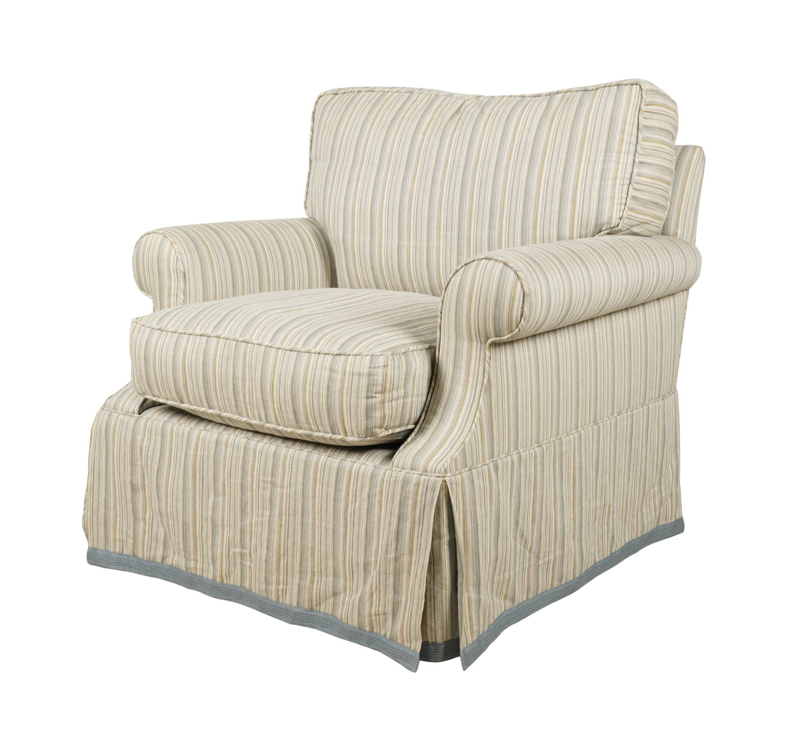 A George Smith Upholstered Club Chair (1 of 8)