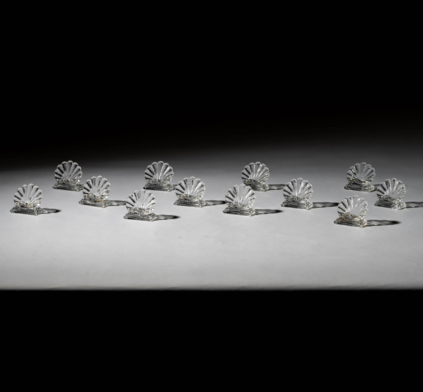 Twelve Baccarat Crystal Placecard Holders (1 of 16)