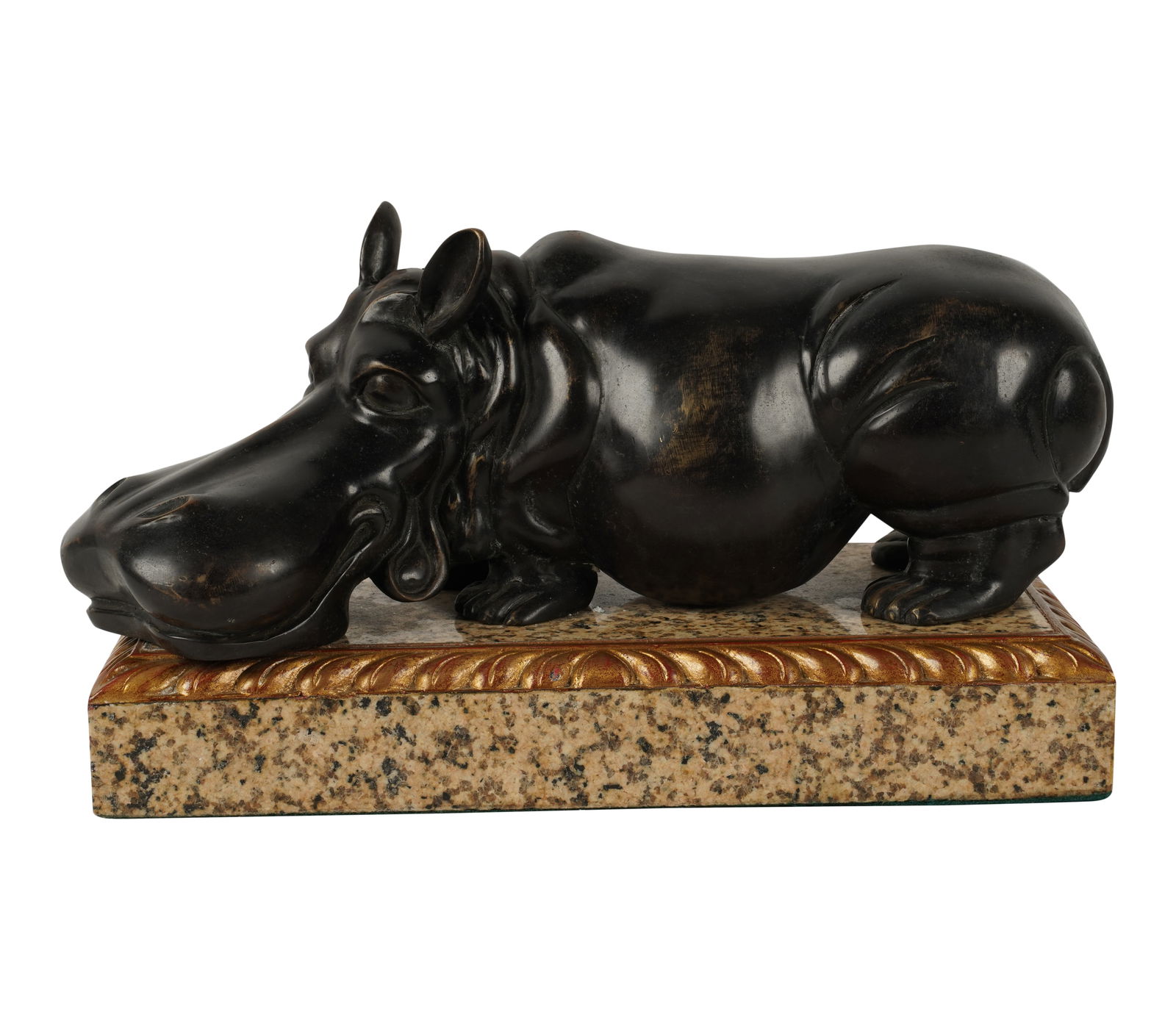 A Theodore Alexander Bronze Hippopotamus Figure (1 of 18)