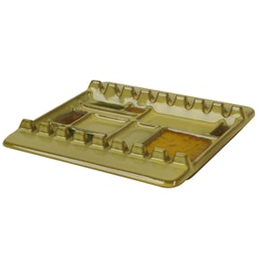 An Artist Series American Pottery Tray After Mondrian