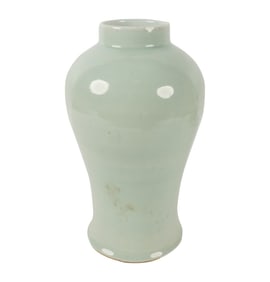 A Chinese Celadon-Glazed Vase
