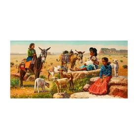 Filastro Mottola, 1915-2008, Navajo Shepherds