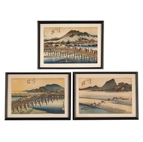 Utagawa Hiroshge: Three Works