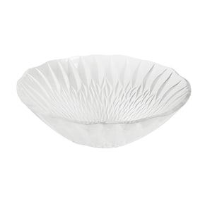 A Lalique Flora Bella Glass Center Bowl