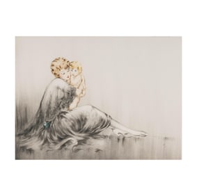 Louis Icart, 1888-1950, Young Mother