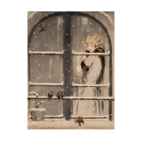 Louis Icart, 1888-1950, Winter