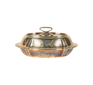 A Gorham Sterling Entree and Cover