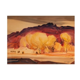Eliot O'Hara, 1890-1969, Arizona Ranch