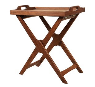 A Mid-Century Modern Tray on Stand