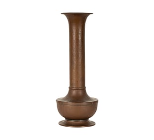A Roycroft American Beauty Copper Vase