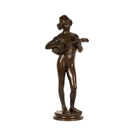 After Paul DuBois, 1830-1887, Florentine Singer