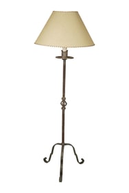 An Iron Floor Lamp