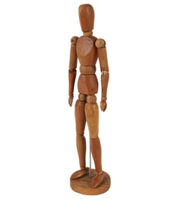 A Morilla Wooden Artist's Mannequin