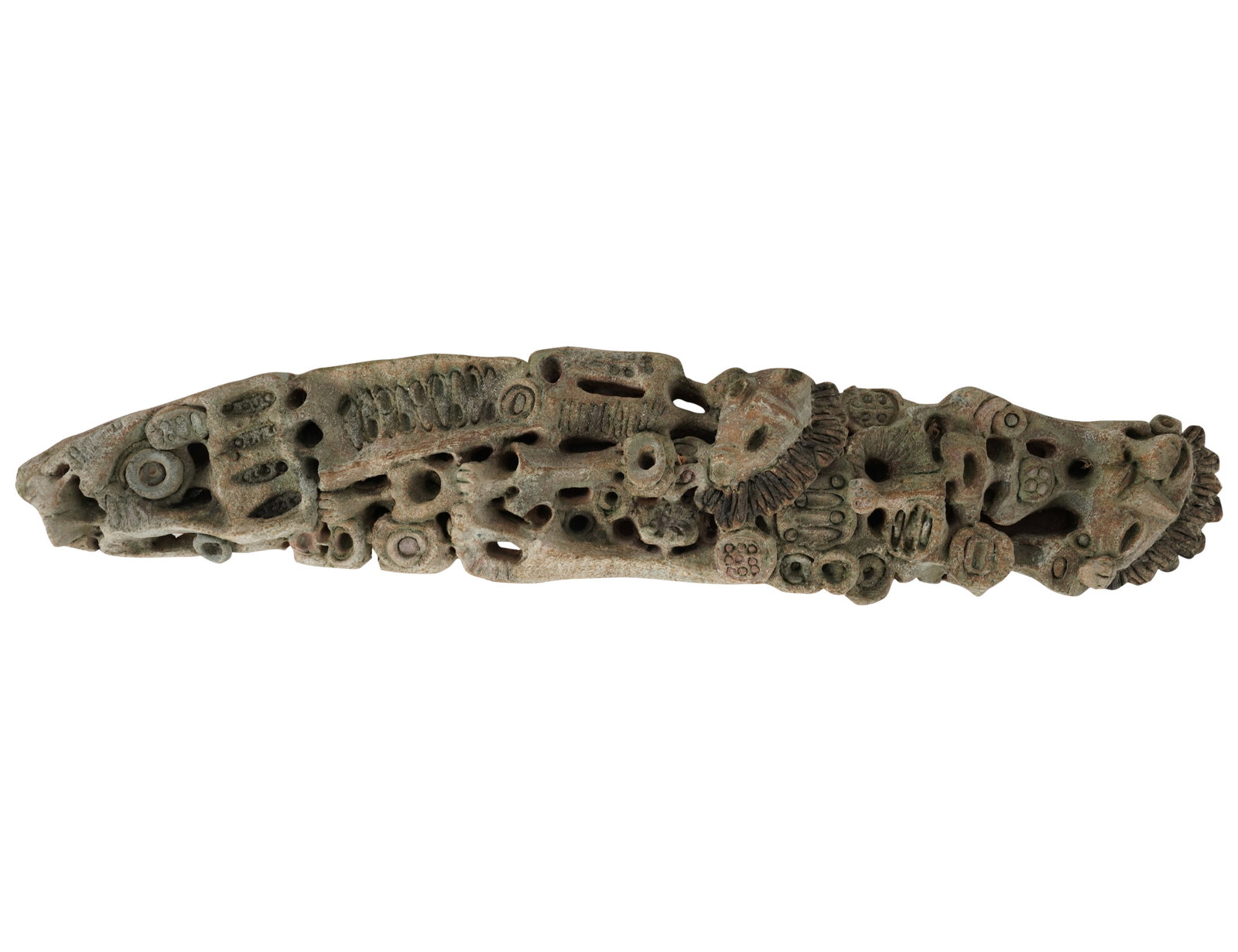 A Wall Sculpture: signed "Y. Nera"18 in. (45.7 cm.) wide