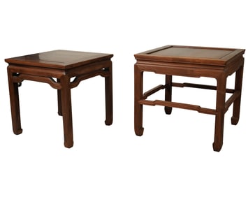 Two Chinese Low Tables