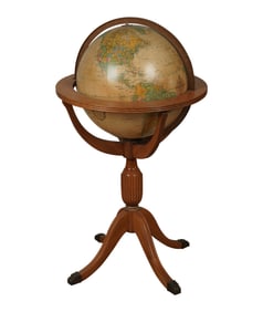 A Replogle 16 In. Library Globe