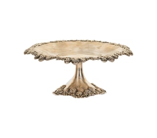 A Tiffany and Co. Sterling Clover Tazza