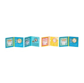 Four 1/2-ounce Silver Cartoon Coins