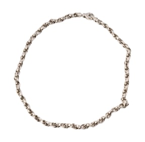 18 Karat White Gold Necklace