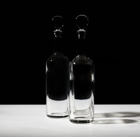 A Pair of Baccarat Decanters