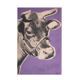 Andy Warhol, 1928-1987, Cow
