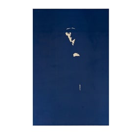 Arnold Mesches, 1923-2016, The Museum Guard in Red Violet