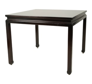 A Karges Chinese-Inspired Square Game / Dining Table
