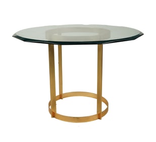 A Contemporary Round Center Table