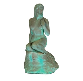 Frank J. Morgan, 1916 - 1985, Seated Mermaid