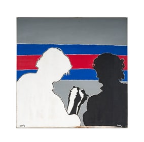 20th/21st Century: Untitled (Figures in Silhouette)