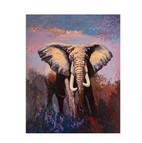 Mark King, 1931-2014, Lone Tusker