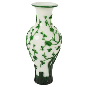 A Peking Glass Vase