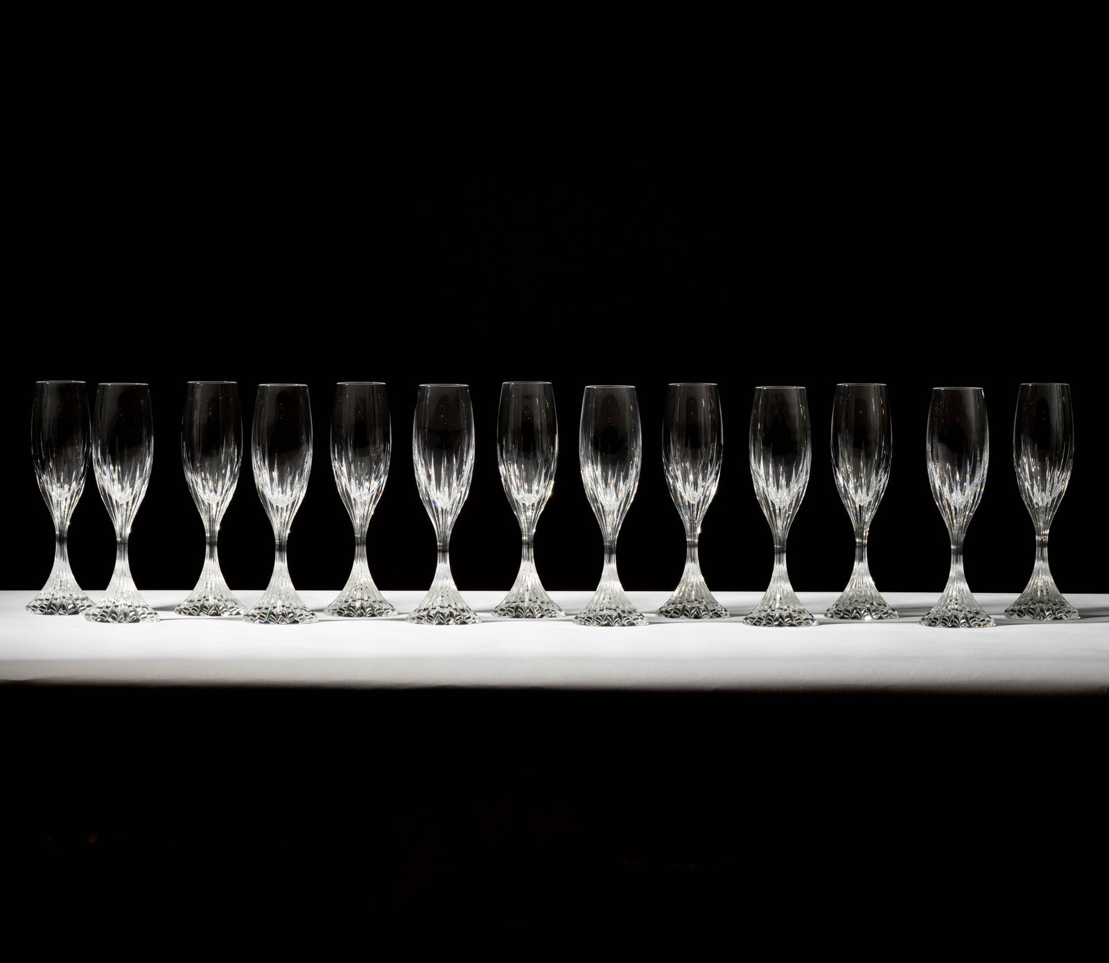 13 Baccarat Messena Champagne Flutes (1 of 11)
