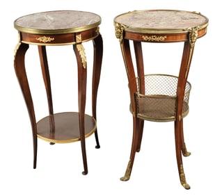 Two Louis XV-Style Gueridons