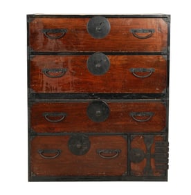A Pair of Tansu Chests