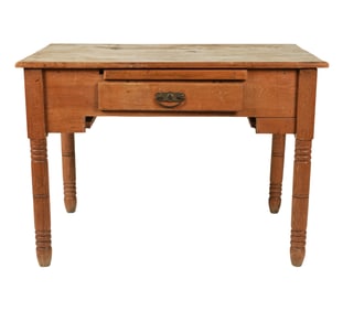 A Pine Work Table