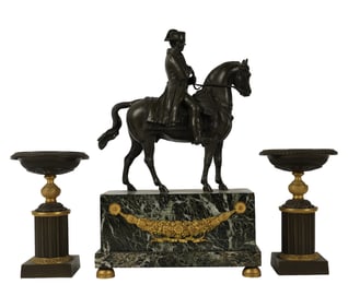 A Figure of Napoleon on Horseback