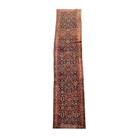 A Persian Runner Rug 17'9" x 3'6"