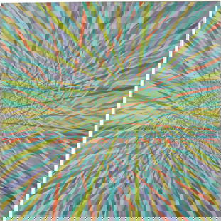 Gina Rubinetti, 20th/21st Century, Untitled (Abstract): GinaRubinetti20th/21st CenturyUntitled (Abstract)acrylic on canvas2010; signed and dated verso50 x 50 in. (127 x 127 cm.)Notes: This item does not qualify for in-house shipping. Please see our preferr