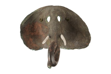 John Allen, 1927-2019, Elephant Mask