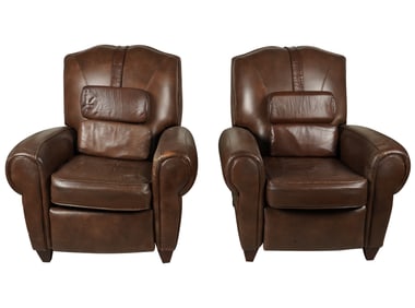 A Pair of Electric Recliner Chairs