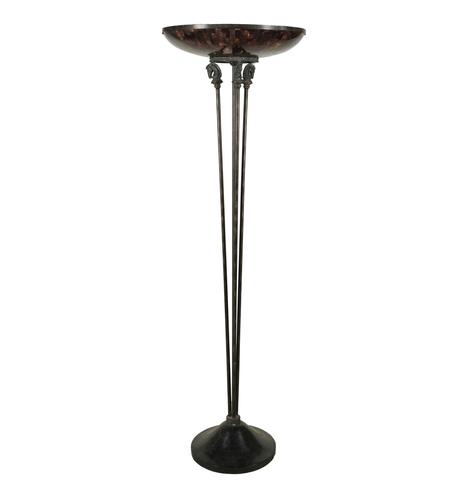 A Maitland-Smith Torchiere Floor Lamp (1 of 6)