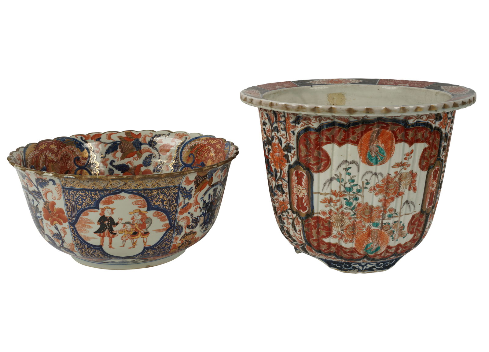 A Japanese Porcelain Bowl and Planter (1 of 13)