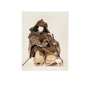 A Japanese Samurai Ningyo Doll