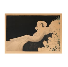 Louis Icart, 1888-1950, Love's Blossom