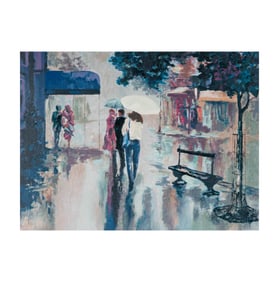 Mark King, 1931-2014, Rainy Day